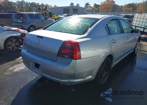 2006 Mitsubishi Galant Es/Se z USA, uszkodzony, nr VIN 4A3AB36F96E062727